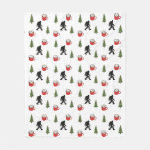 Bigfoot, warme cacao, pijnboom, buiten