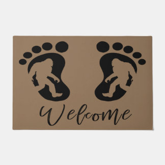 Bigfoot Welkom Doormat | Bigfoot Home Decor Deurmat