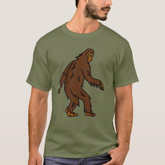 bigfoot whaaaa ? t-shirt (Voorkant)