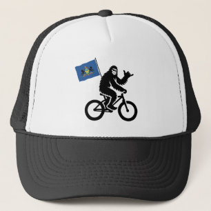 Bigfoot Wielrennen Pennsylvania Vlag Trucker Pet