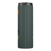 Bigfoot wildernis junkie retro ontwerp thermosbeker (Achterkant)