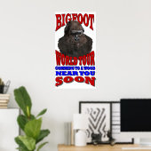 Bigfoot World Tour Poster (Thuiskantoor)