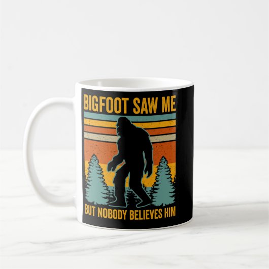 Bigfoot zag me koffiemok (Links)