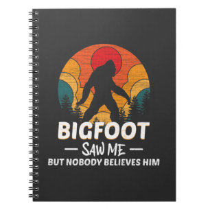 Bigfoot Zag Me Maar Niemand Gelooft Hem Notitieboek