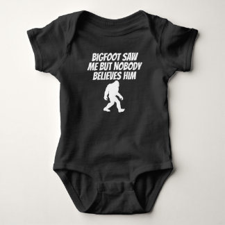 Bigfoot zag me maar niemand gelooft hem romper