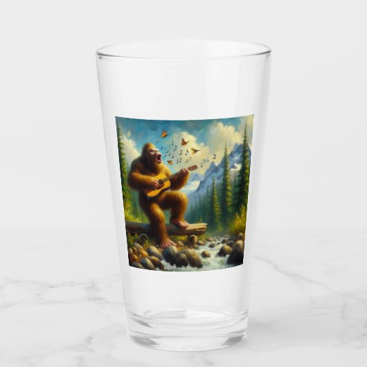 Bigfoot zingen glas (Voorkant)