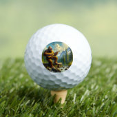 Bigfoot zingen golfballen (Insitu Shirt)