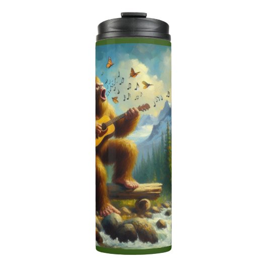 Bigfoot zingen thermosbeker (Voorkant)