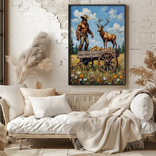 Bigfoot's Dilemma: De Elk en de Wagon Poster