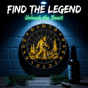 Bigfoot's favoriete spel: Dart en Zoeken Dartbord