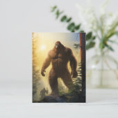 Bigfoots in het Briefkaart Forrest (Staand voorkant)