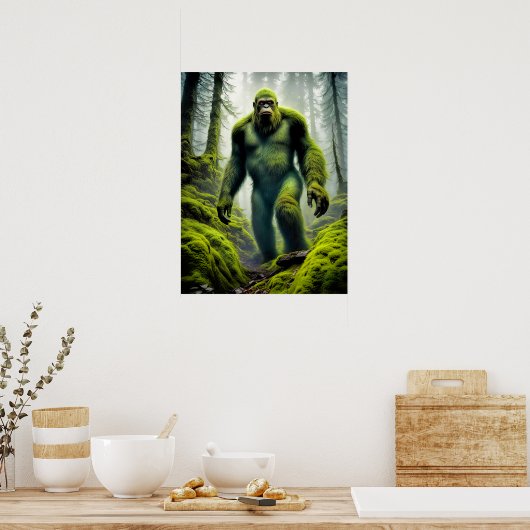 Bigfoots, La Machine Verte - 18 x 24 Poster (Cuisine)