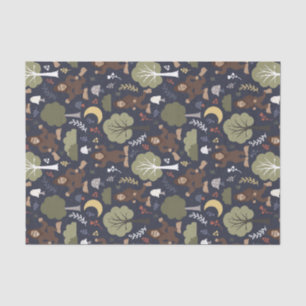 Bigfoot's Midnight Forest Adventure Tissuepapier