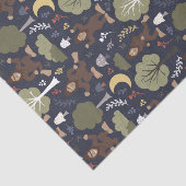 Bigfoot's Midnight Forest Adventure Tissuepapier (Detail)