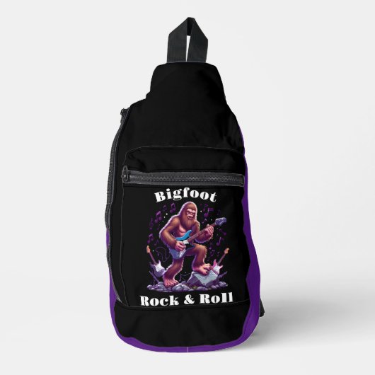 Bigfoots Rock & Roll Sling Bag (Voorkant)