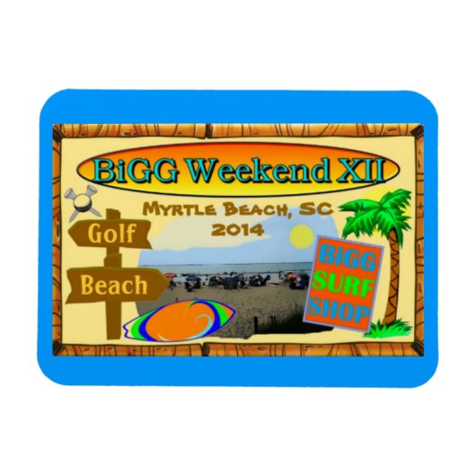 BiGG Weekend XII Magneet (Horizontaal)