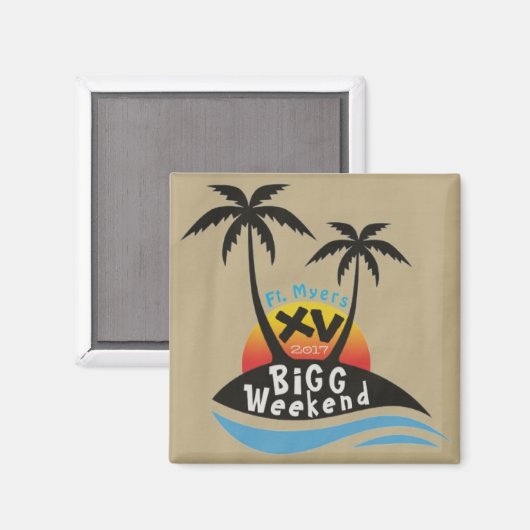 BiGG Weekend XV Magnet (Recto/Verso)