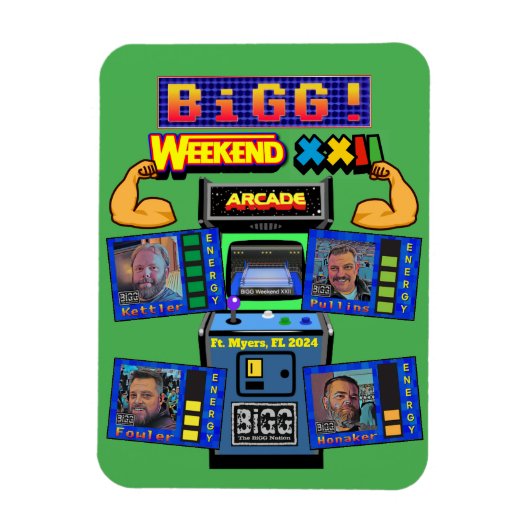 BiGG Weekend XXII Magnet Magneet (Verticaal)