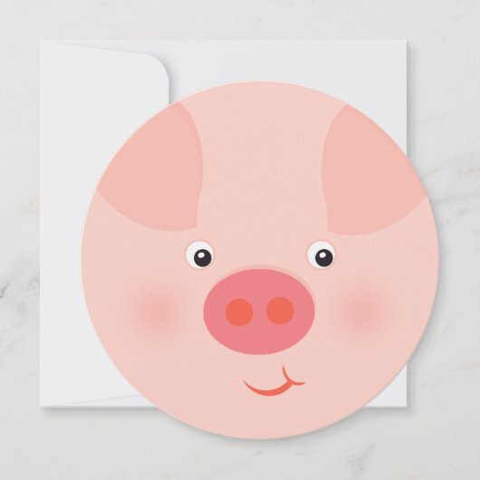 Biggen in de boerderij kaart (Voorkant)