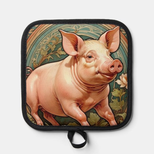 Biggen Pot Houder (Voorkant)