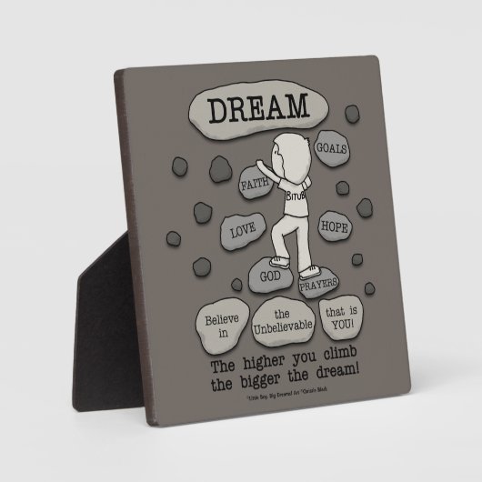 Bigger Dream Fotoplaat (Voorkant)