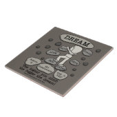 Bigger Dream Tegeltje (Zijkant)