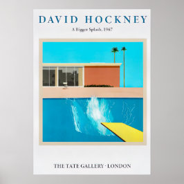 Bigger Splash 1967 Poster