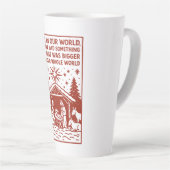 Bigger than our whole world 1 latte mok (Rechterhoek)