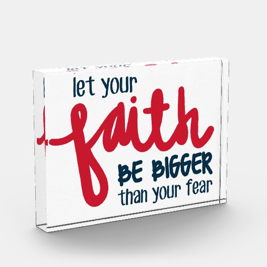 Bigger than your fear fotoblokken (Links)