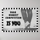 "Biggest Competition" Positive Wall art Poster (Devant)