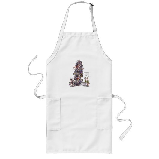 Biggest Sore Loser long chef apron Lang Schort (Voorkant)