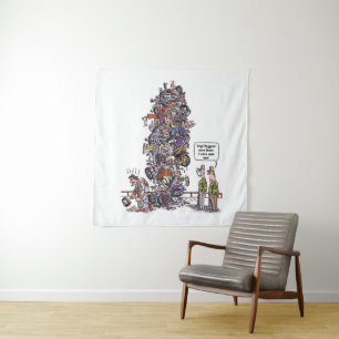 Biggest Sore Loser tapestry Wandkleed