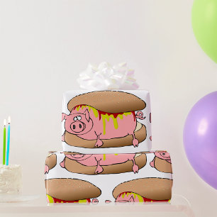 Biggetje Hotdog Cadeaupapier