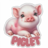 BIGGETJE - KWEKERIJ STICKER (Voorkant)