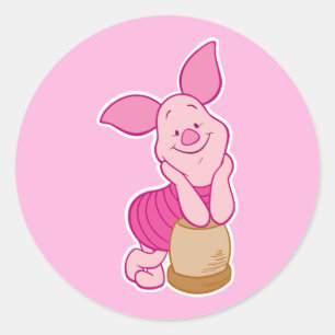 Biggetje Ronde Sticker