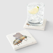 Biggie Bee onderzetters (Zijkant)