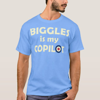BIGGLES IS MIJN KOPILOT T-SHIRT