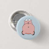 Biggy Piggy Backside Badge Ronde Button 3,2 Cm (Voorkant /achterkant)