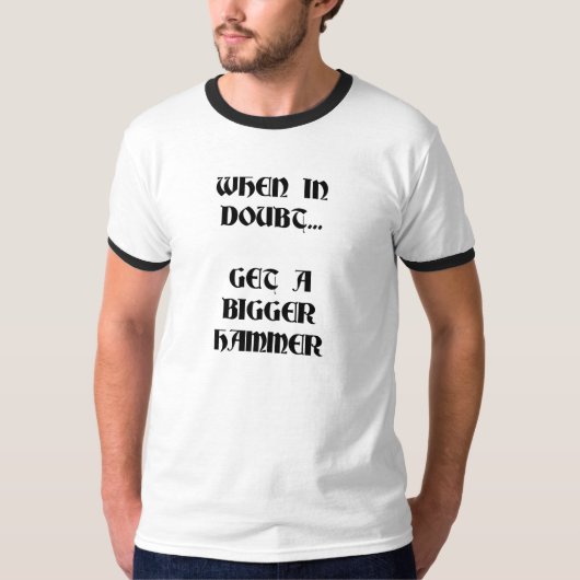 BIGHAMMER T-SHIRT (Voorkant)