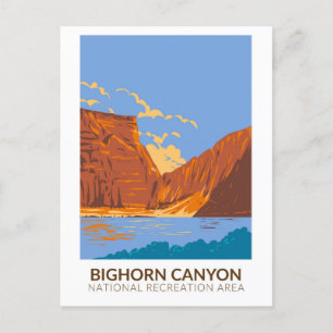 Bighorn Canyon National Recreation Area  Briefkaart