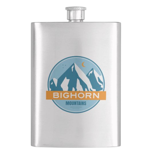 Bighorn Mountains Wyoming Montana Flacon (Voorkant)