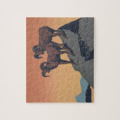 Bighorn Sheep American West Wildlife Legpuzzel (Verticaal)