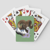 Bighorn Sheep Pokerkaarten (Achterkant)