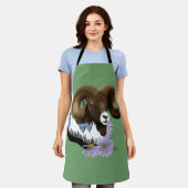 Bighorn Sheep Ram Green Mountains Schort (Gedragen)