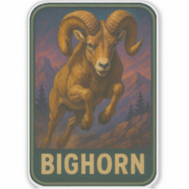 Bighorn Sheep Sticker