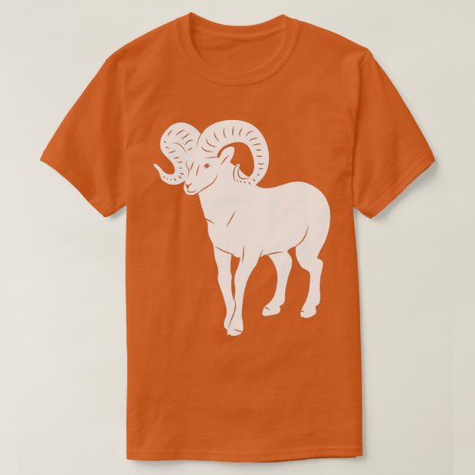 Bighorn Sheep T-shirt (Design voorkant)