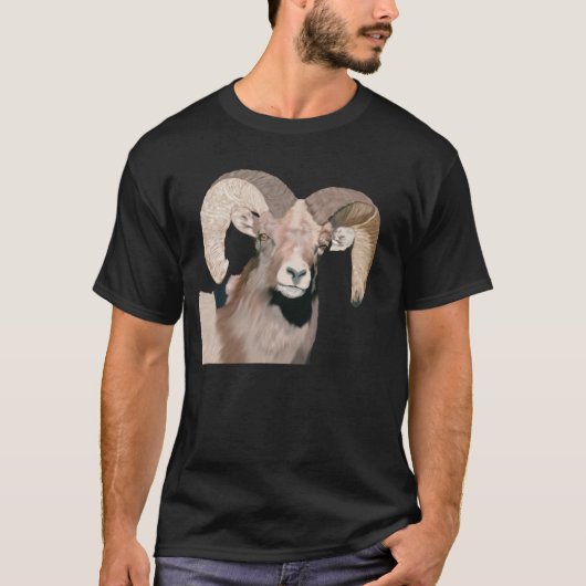 Bighorn Sheep T-shirt (Voorkant)