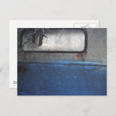 Bight Blue en witte vrachtwagen Briefkaart (Voorkant / Achterkant)