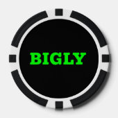 BIGLY POKER CHIP (Voorkant)