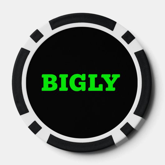 BIGLY POKER CHIP (Achterkant)